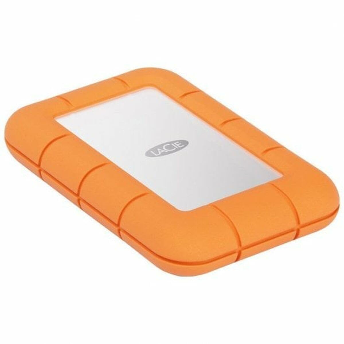 LaCie Rugged Mini extern SSD 1TB, 40 Gb/s, 2.000 MB/s, per PC Mac iPad & iPhone, Data Rescue Service (STMF1000400)