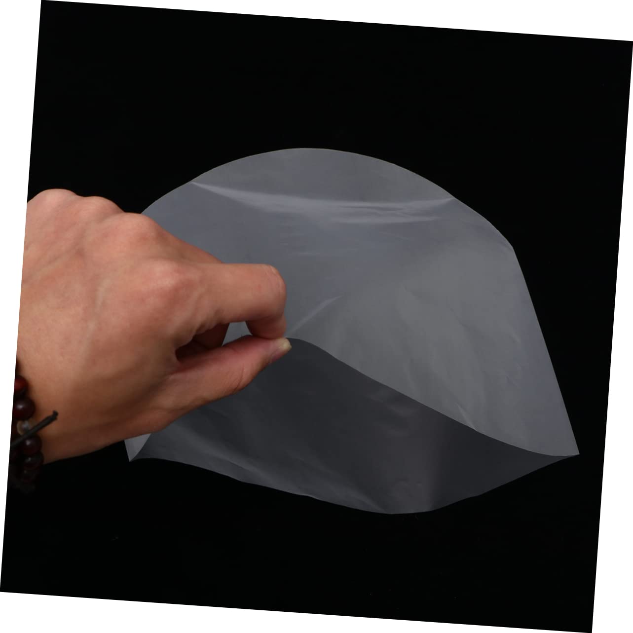50 Pezzi Custodie CD Trasparenti Buste Protettive per CD Materiale Resistente Protezione Ottimale Graffi e Facile Accesso AI Dischi per Conservazione e Trasporto