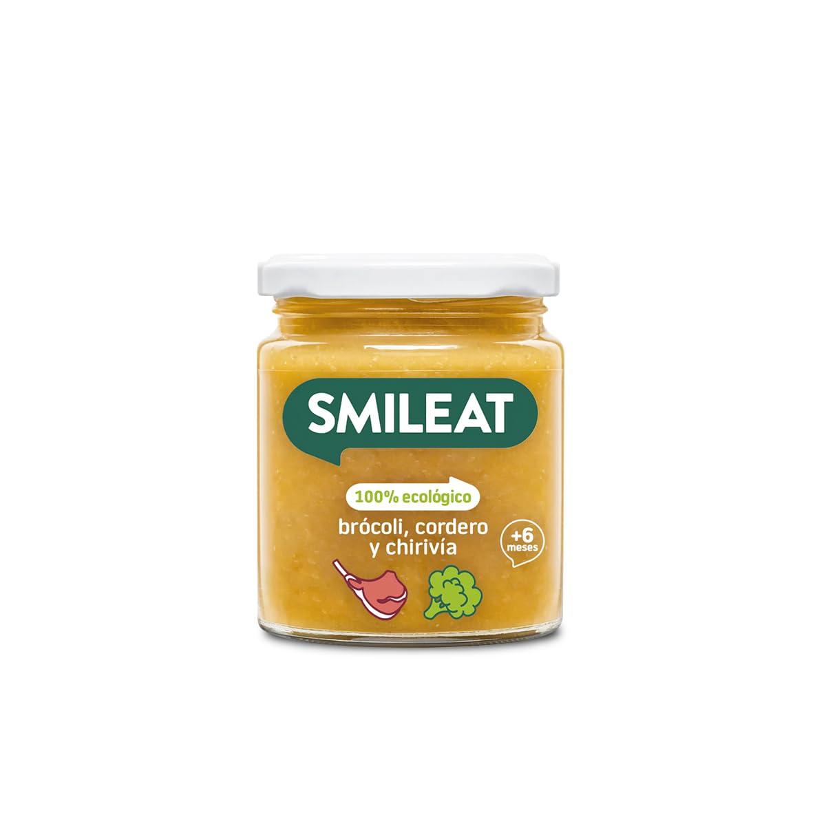 Smileat - Tarrito Ecológico con Sabor a Ternera con Verduras, Ingredientes Naturales, para Bebés desde 6 Meses, Sano y Saludable, sin Gluten - Tarro de 230 g — view 33