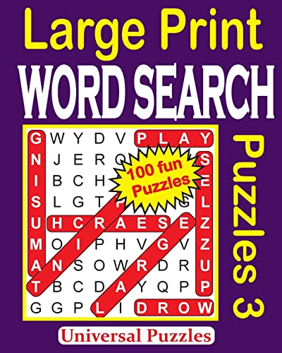 Large Print WORD SEARCH Puzzles