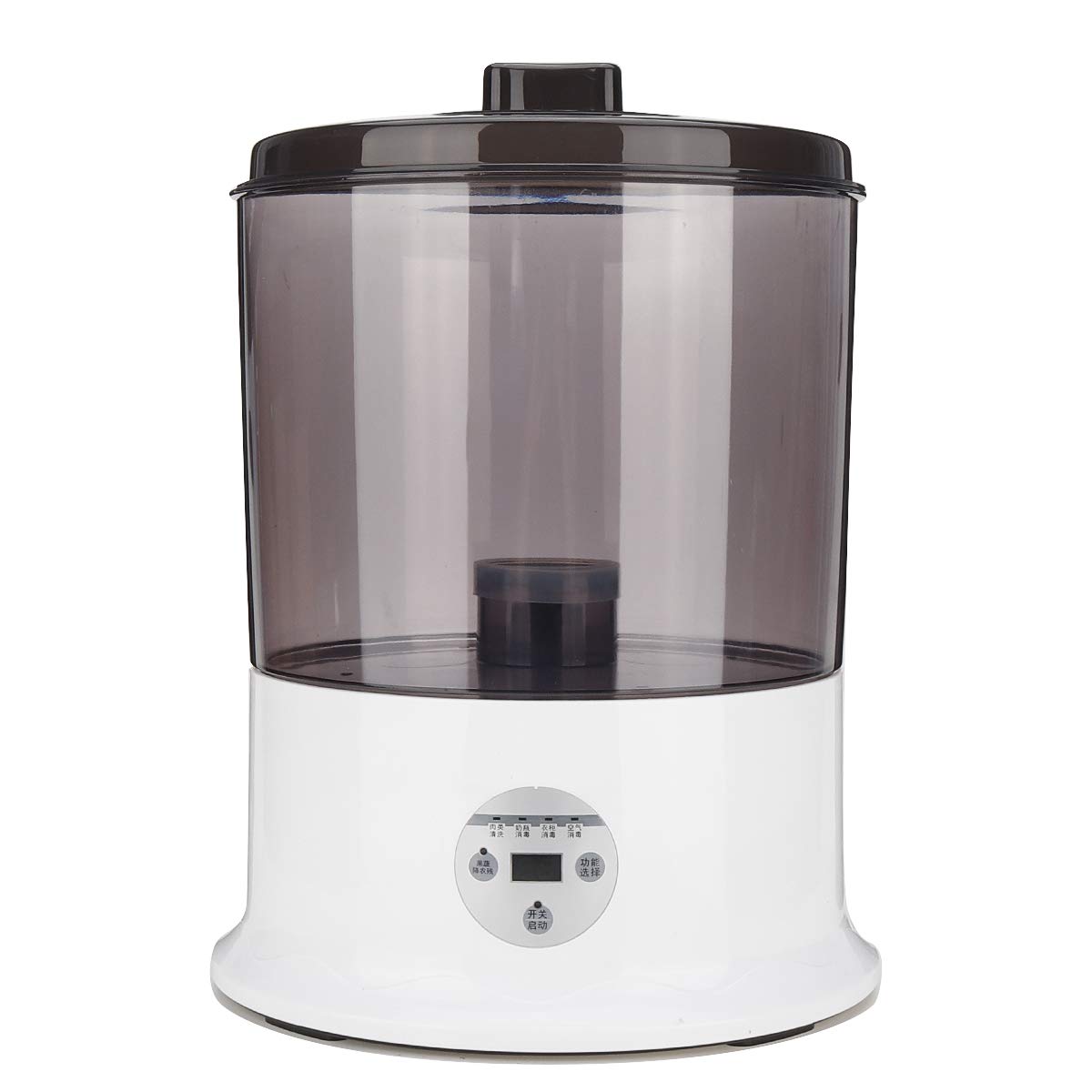 Limpiador ultrasónico de frutas y verduras de 9L, máquina desinfectadora de lavado, generador de ozono, esterilizador de limpieza, purificador