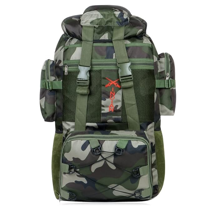 90L Camping Hiking Rucksack Trekking Bag for Men & Women,Camouflage Travel Backpack with Multiple Pockets, Water Bottle Holder & Adjustable Straps-picture-14