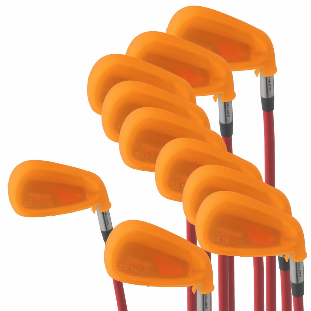 Original Silikon-Golfschlägerhauben 10 Stück, geräuschfrei