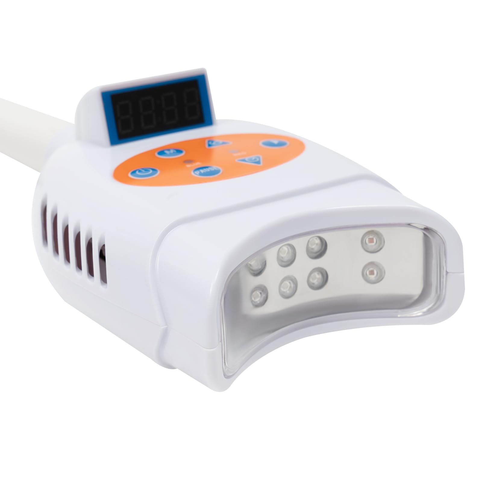 Bleaching Zähne, 36W 12V/3A Zahnbleaching Set Professionell, 6000 MW Ausgangsleistung Zahnaufhellung Licht 10 LED-Röhren