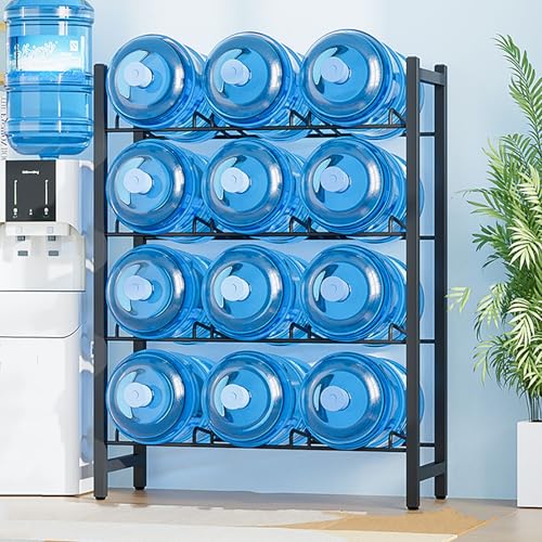 Support carafe d'eau 15,7 l robuste cuisine bureau salon range bouteille