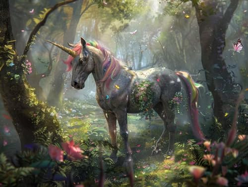 Diamond Painting Licorne 5D pour sublimer votre décoration murale