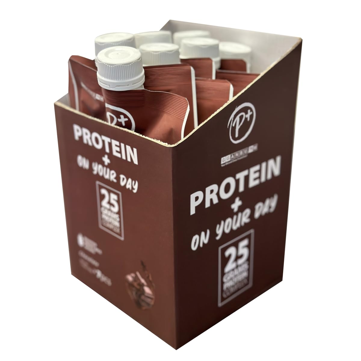 GGANBU] Protein+ On Your Day, Whey Protein Powder Pouch (1 Package, Chocolate)