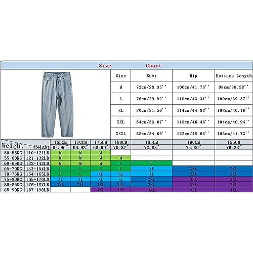 Baggy Jeans Schwarz Baggy Jeans Herren Y2K Jeans Hip Hop Jeanshose Streetwear Skateboard Jeans Teenager Jungen Loose Fit Pants Vintage Denim Jeanshosen Sweatpants – Bild 6