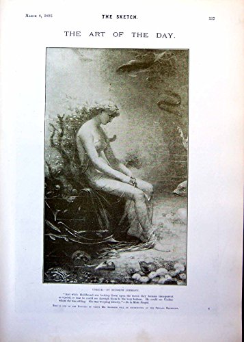 Vecchie Ondine Vittoriane Antiche Originali