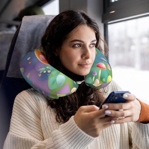 Almohada cervical de espuma viscoelástica negra miniatura 5