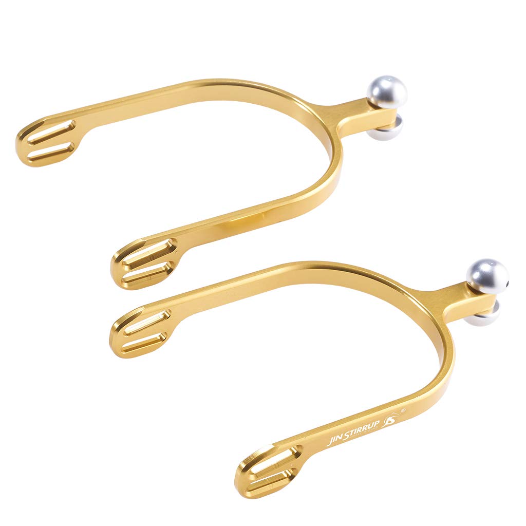 Jin, Coppia Speroni Unisex Adulto, Oro, 21 x 17 x 20