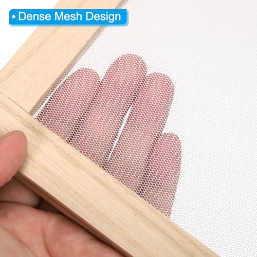 PATIKIL 7.9"x7.9" Wooden Paper Making Screen - Image 4