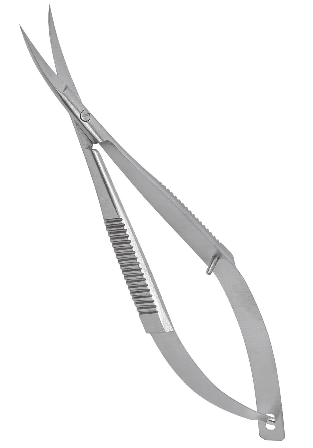 Medxpress Micro Scissors 4.5" Curved Stainless Steel Embroidery Scissors Extra Sharp Applique Scissor Stitch Cutting for Eyebrow Trimming scissor for