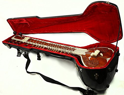 Fasherati Gandhar Pancham Concert Grade sitar indien Instrument de musique - Les Beatles, Paul McCartney, John Lennon, RIngo Starr, George Harrison Fasherati Gandhar Pancham Concert Grade sitar indien Instrument de musique