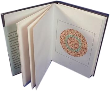 Ishihara Test Chart Books for Color Deficiency 10 Plates Unlettered Persons and Children_151_Pack of 1