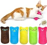 [page_title]-BTkviseQat Spielzeug mit Katzenminze,5 Stück Knuddelkissen Niedlich Plüsch Daumen Geformt Katzenspielzeug Katzenminze Set | Katzenspielzeug Beschäftigung | Spielzeug Katze | Spiele für Katzen Kitten
