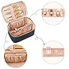 Kosmetiktasche Damen, Groß Make Up Tasche Reise Kosmetikkoffer für Frauen Travel Makeup Bag Cosmetic Bag mit Griff und Teiler #3