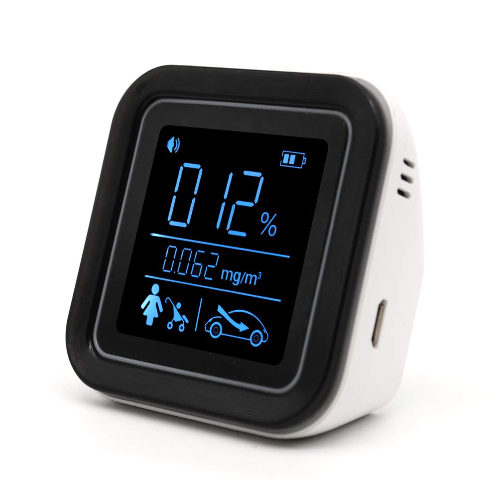 Guard Dog Security TVOC Air Quality Monitor – Formaldehyde Detector – Indoor, Outdoor and Car Air Tester