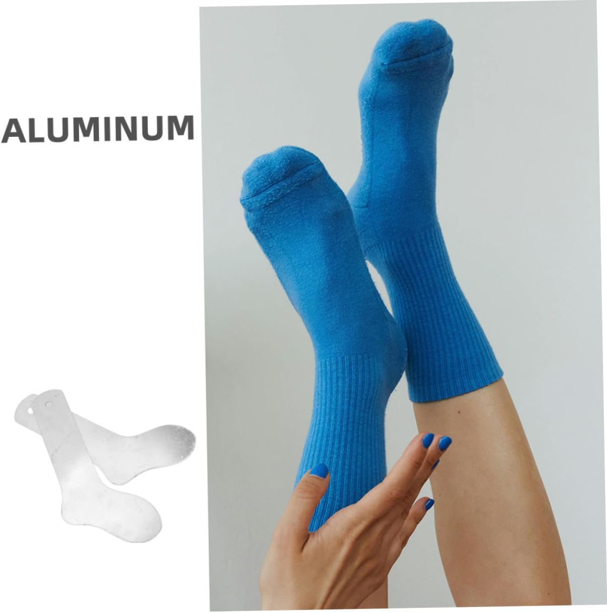 Veemoon 4pcs Dye Sublimation Socks Shaping Board Sock Jigs Blockers Metal Tools Transfer Accessories DIY Printing