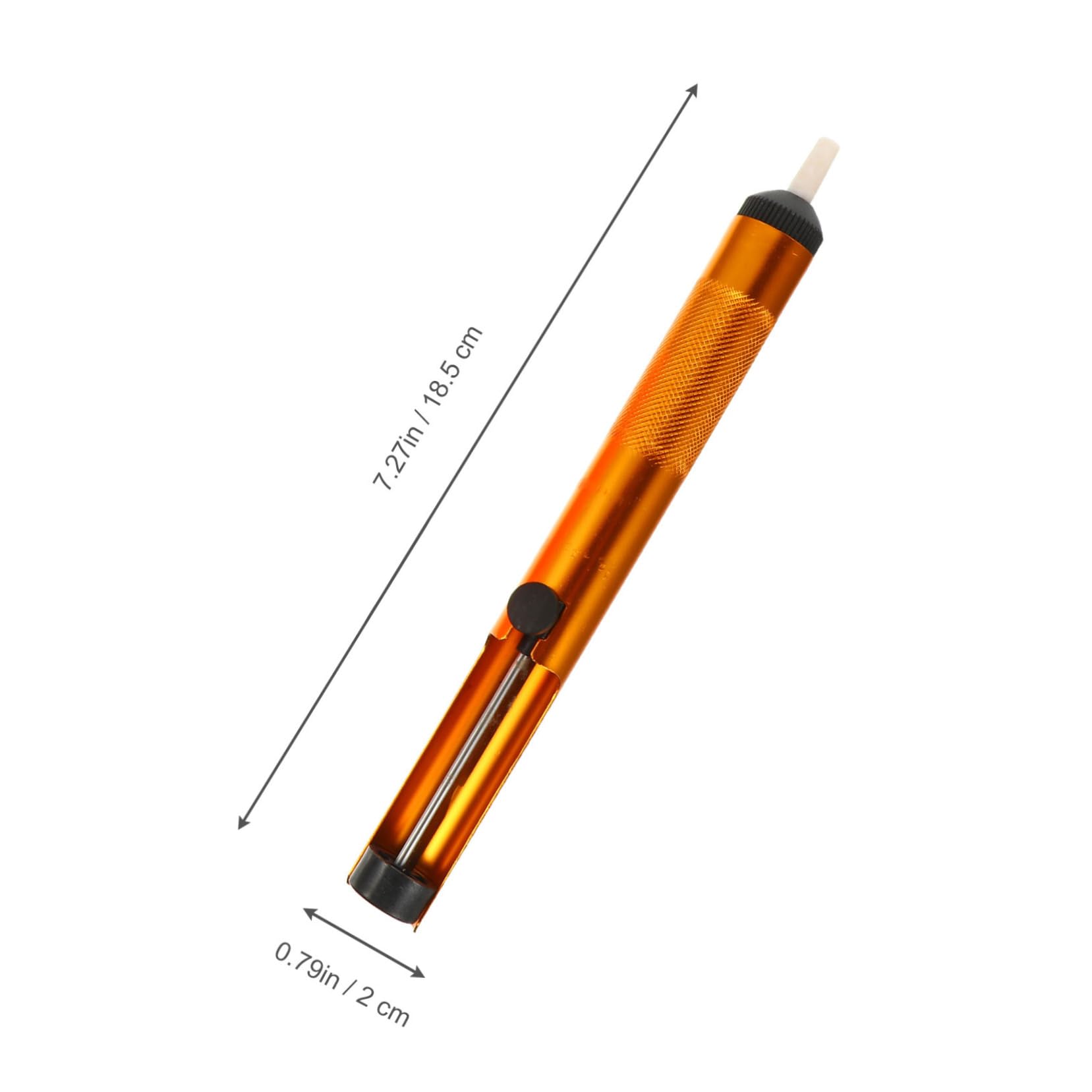 NAMOARLY 6pcs Welding Solder Auxiliary Solder Sucker Soldering Tool Solder Assist Tool Desoldering Pump Double-sided Repair Tools Soldering Aid Tools Desoldering Wick Aluminum Orange