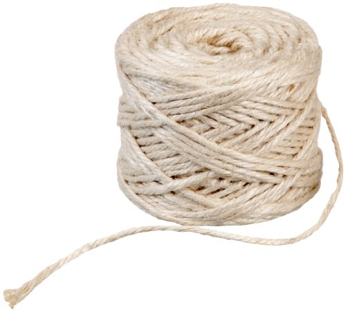 Knorr Prandell 8564019 Jute Thread Ivory, Diameter 3.5 mm Length 200 gm Approx 56 M, Ivory, Ivory #019