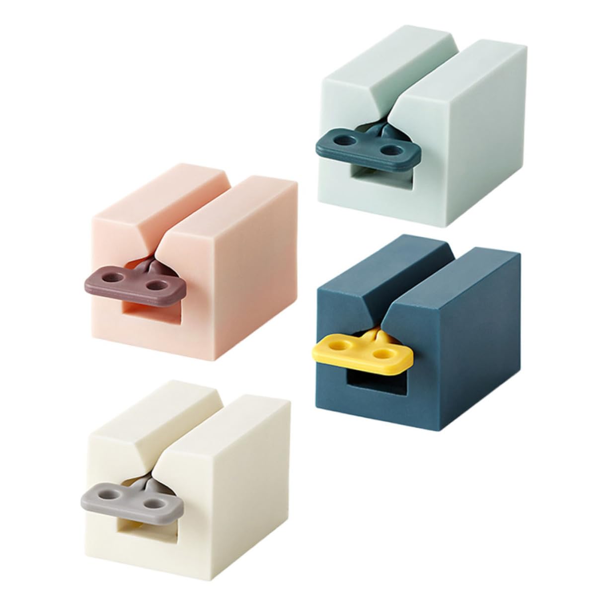 Gogogmee 4pcs Toothpaste Squeezer Tooth Paste Tool Toothpaste for Manual Facial Cleaner Squeezer Convenient Hand Cream Dispenser Toothpaste Extruder Abs Colorful