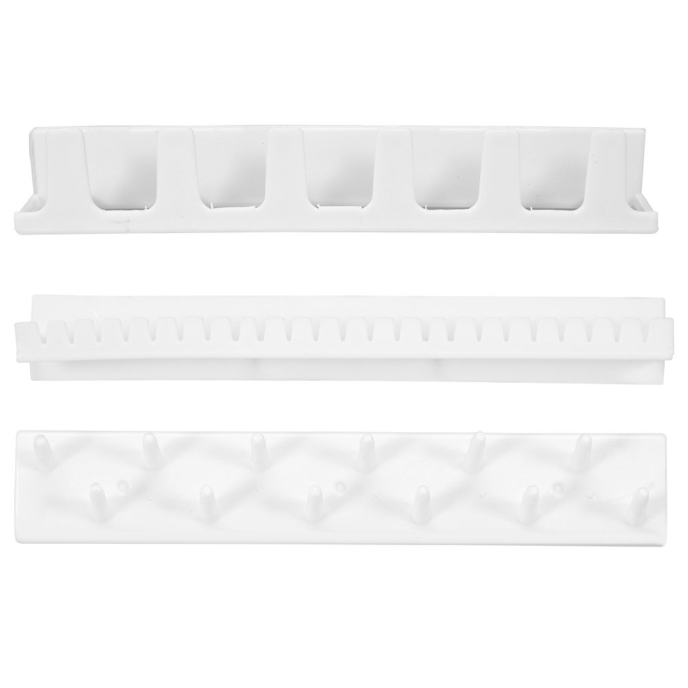 2 Ganci Autoadesivi Per Gioielli - 12 Ganci Ciascuno, Bianco, Per Collane, Orecchini, Bracciali - Foto 10