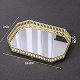 Zoom IMG-1 vassoio in metallo a specchio Zoom IMG-1 vassoio in metallo a specchio