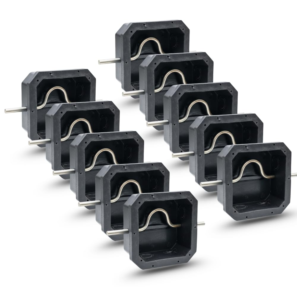 PVC Ceiling Fan Box | Heavy Duty Electrical Fan Mounting Box | Heat Resistant & Durable Plastic Fan Box for Ceiling Installation | Black | Suitable for Homes & Commercial Use (10)-image-43