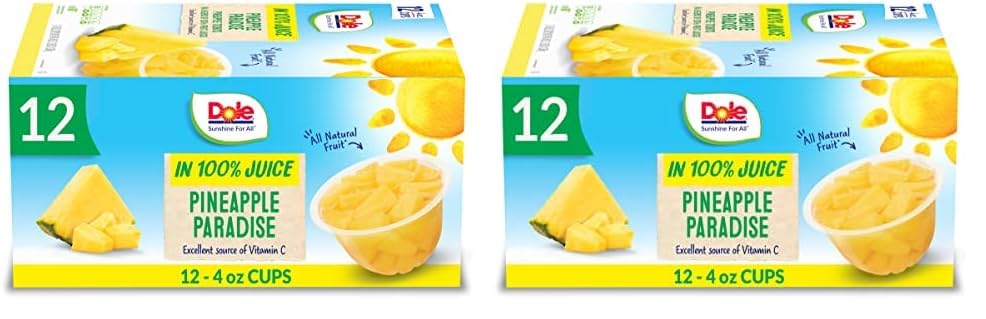 Dole Pineapple Paradise Pineapple Tidbits in a Blend of 100% Frui...