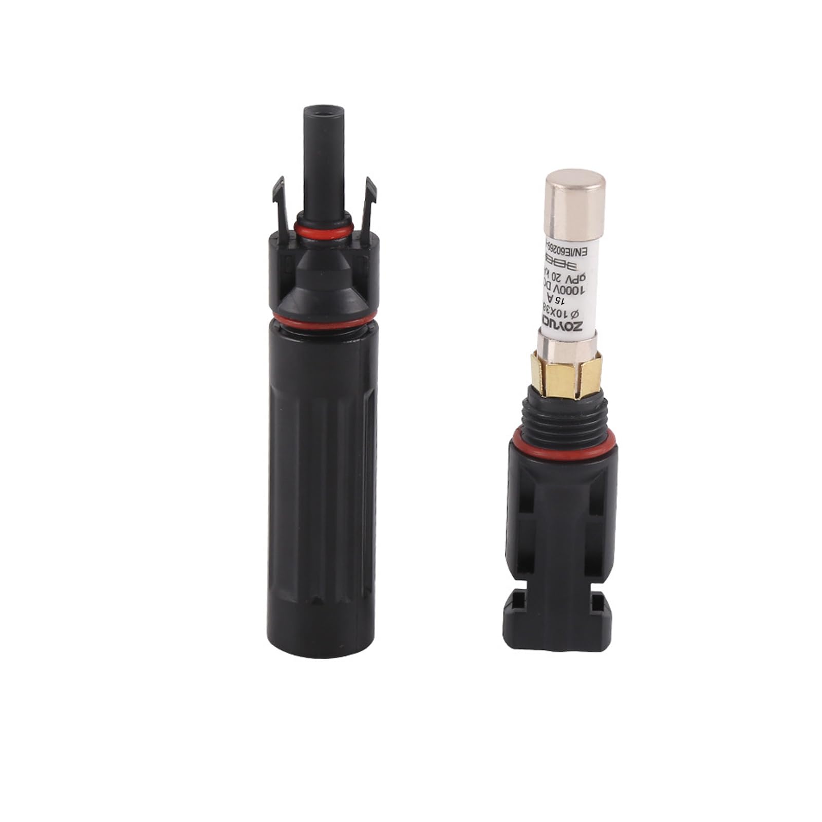 Hzbb 15A High-Temp Link, Housing & Quick-Release For Solar Panel Circuits Erosion Resistant Fuses