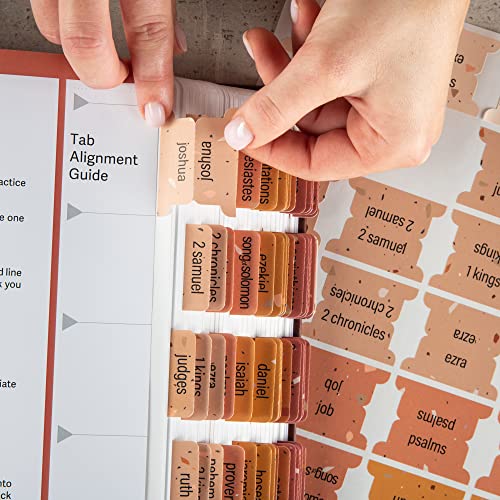 Onglets vierges thématiques Terrazzo pour structurer un classeur de cours encombré - 4