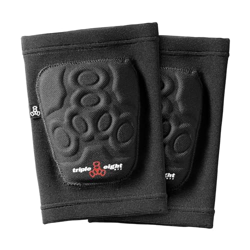 Triple Eight Covert Elbow Pads, Black, Large (62108)