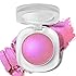 HOSAILY Holographic Chameleon Pink Purple Eyeshadow&Highlighter Palette Makeup, Color Shift Glitter Iridescent Cream Highlighter, Smooth Long Lasting Sparkling Facial Illuminator Palette Fairy Makeup