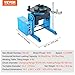 VEVOR Rotary Welding Positioner 66LBS / 30KG, 0-90° Welding Positioning Turntable Table 1-12RPM 80W, with 12.4 Inch 3-Jaw Lathe Chuck & Welding Torch Stand Holder for Cutting, Grinding, Assembly