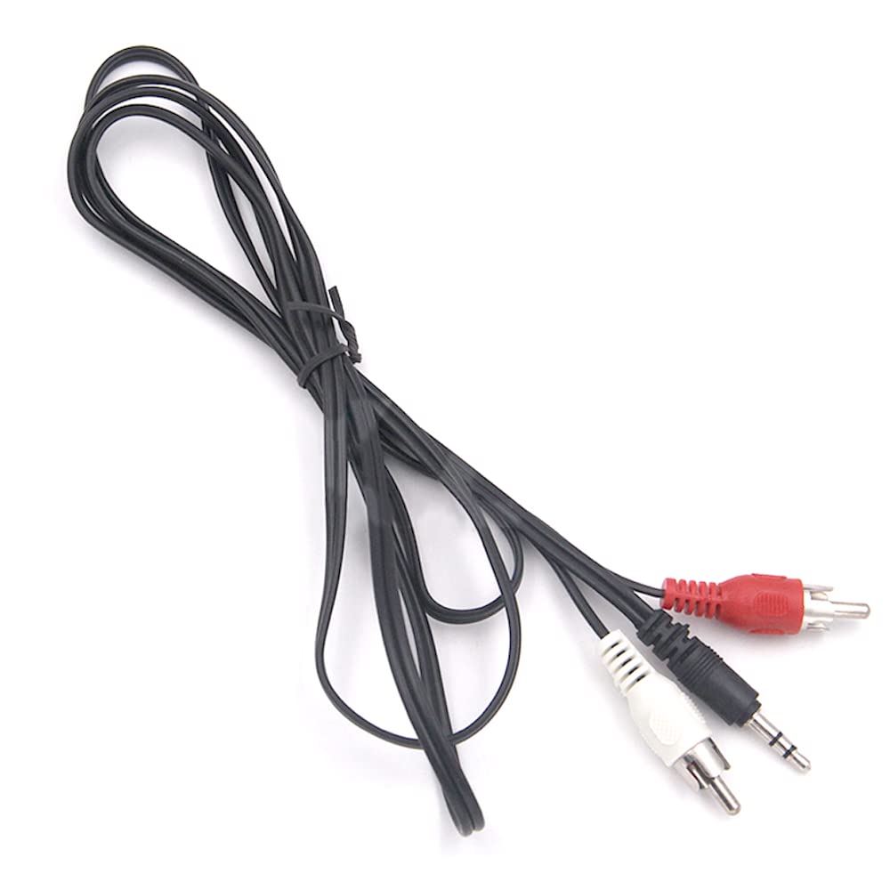 Amazon.com: ezqnirk 1pcs 1.2M 3.5mm Jack to 2 RCA Audio Cables