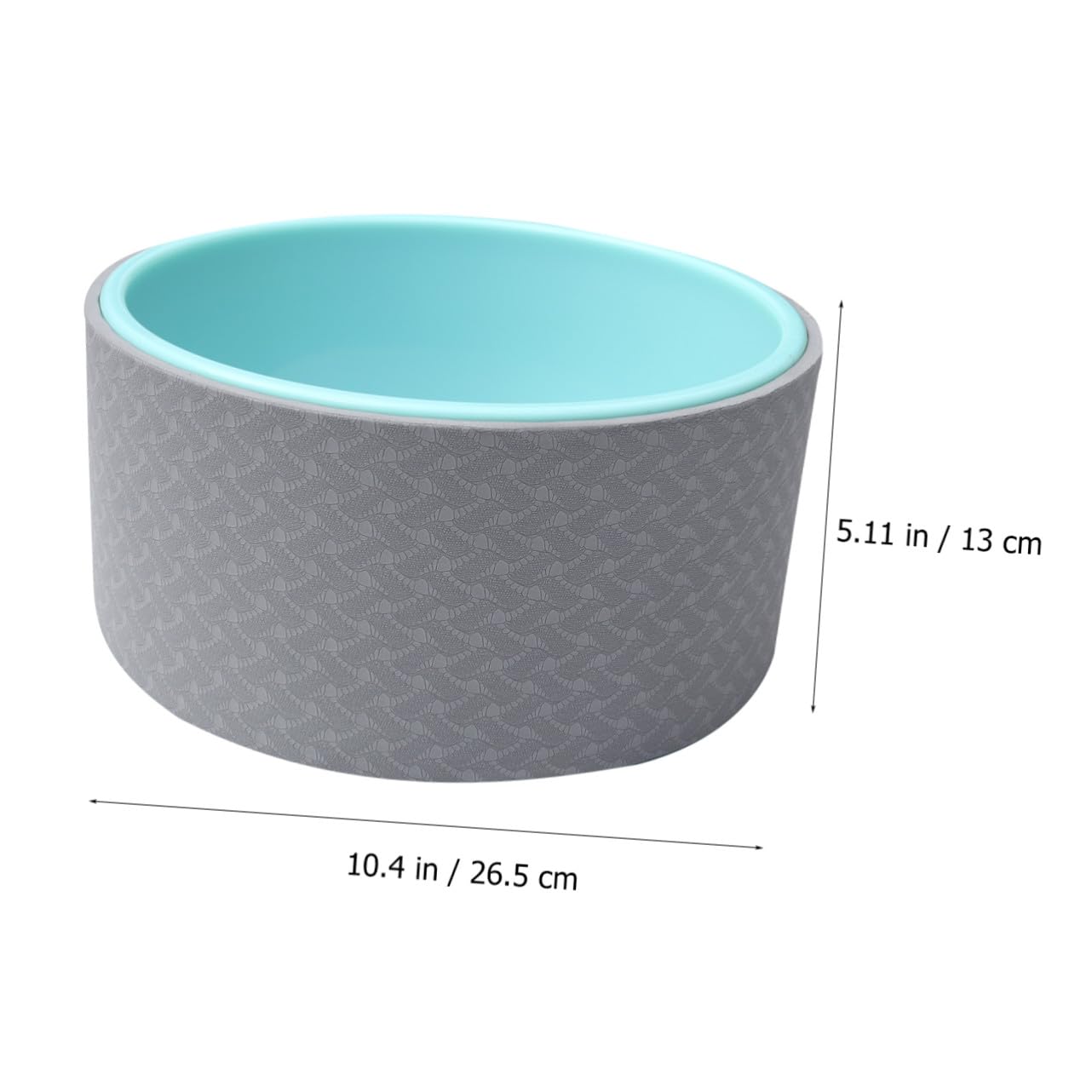 Alipis Ruota Yoga Abs 10mm Blu Set di Bande di Resistenza per Pilates e Fitness, Supporto per Modellare la Vita e Facile da Conservare Durante Esercizi a Terra