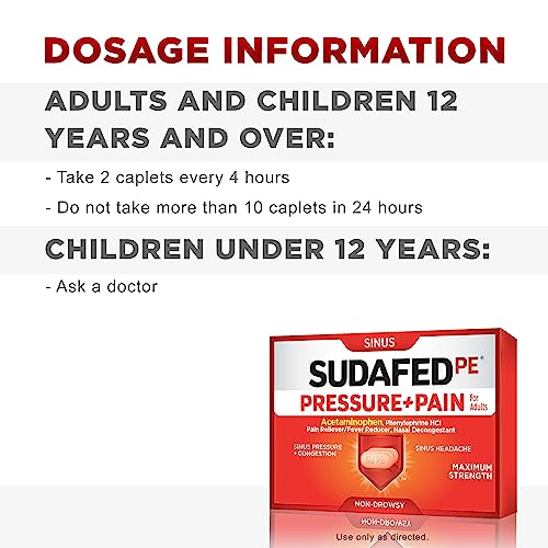 Sudafed JJ-2314 Pe Sinus Pressure + Pain Relief Tablets thumb #4