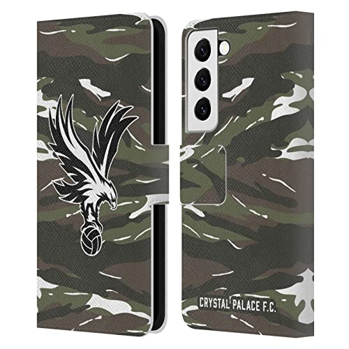 Étui Samsung Galaxy S22 5G Crystal Palace FC protection portefeuille et motif camouflage chic