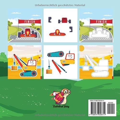 Ausschneidebuch ab 3 Jahren: Schneiden, Kleben und Basteln - Mein erstes Bastelbuch ab 3 Jahren mit