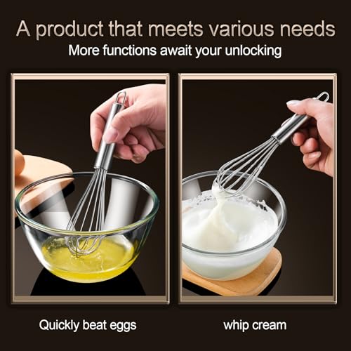Image of Aniso Stainless Steel Whisk (8.4 inches, Silver)