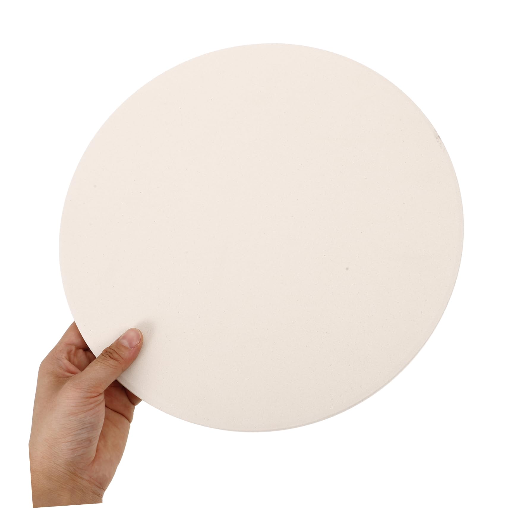 Piedra Para Horno Bandeja Redonda Para Pizza De Cordierita Resistente Altas Temperaturas Fácil De Limpiar Seguro Para Alimentos Para Asar y Hornear