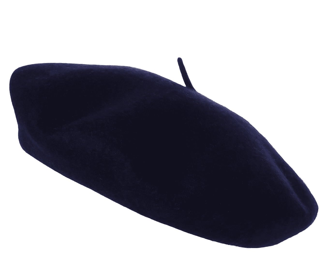 Trendy Lane Unisex Navy Ladies Wool Blend Beret – Chic Parisian Style Warm Winter Cap For Everyday Fashion (1P, )
