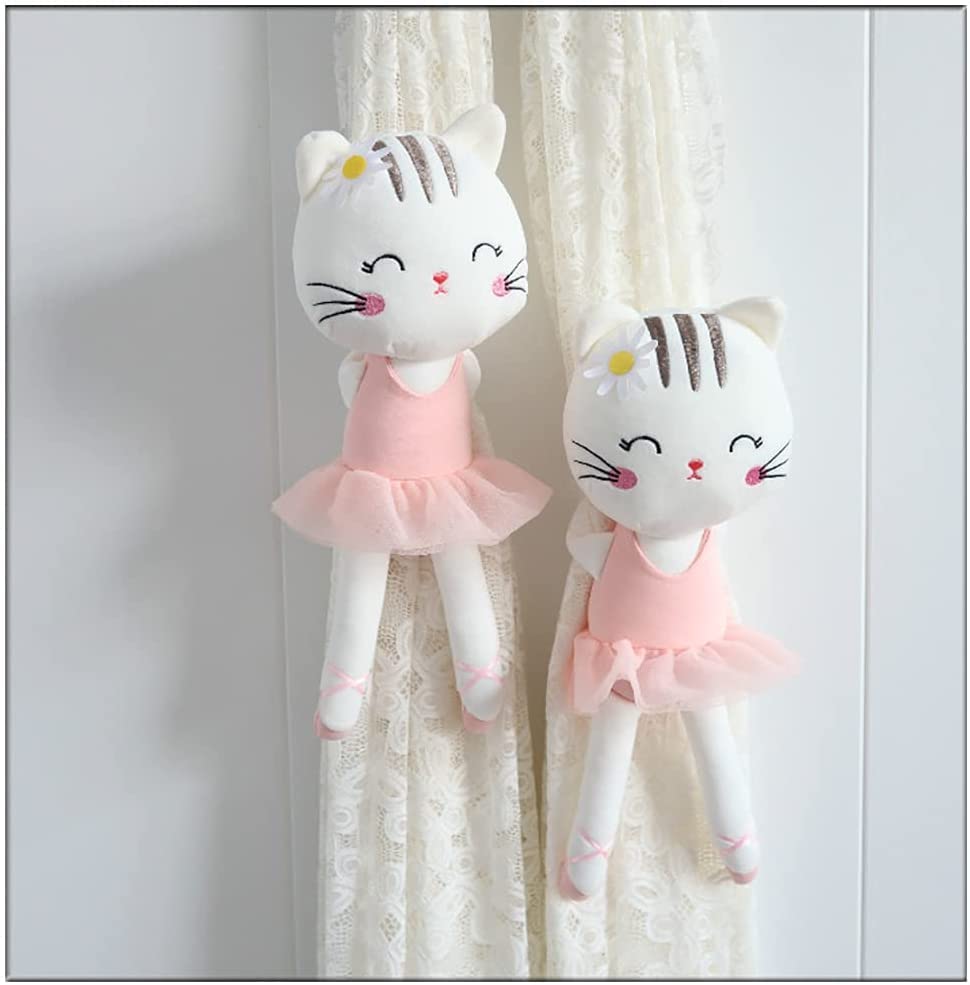 Attaches Rideaux En Forme De Fleur Avec Perles - Lot De 2, Beige | Décoration Chambre Enfant, Maintien Rideaux - 3