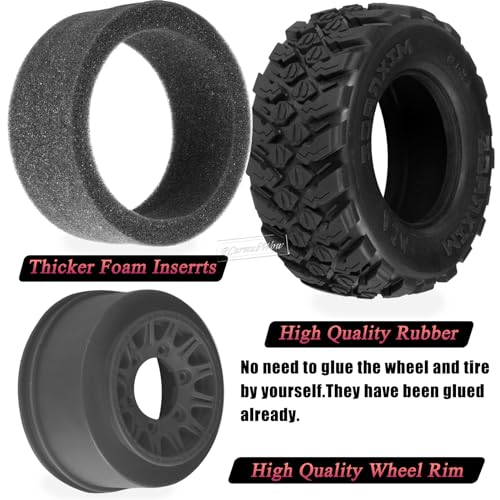 Pneus RC de haute qualité pour Slash 2WD et Senton 1/10 - 4