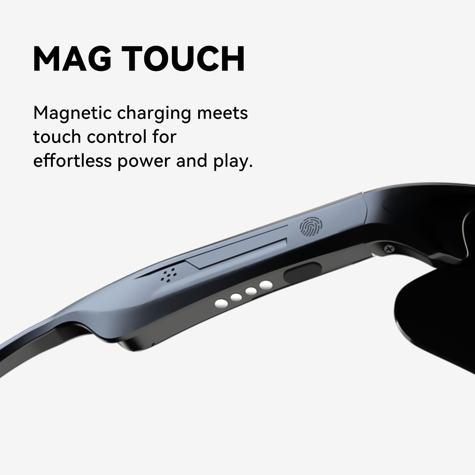 WOWRIO - Occhiali sportivi intelligenti, con cuffie Hi-Fi Bluetooth 5.2 ad orecchio aperto, perfetti per mountain bike, passeggiate casual con musica