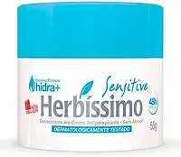 Desod. Creme Herb. Sensitive 55 Gr, Herbissimo