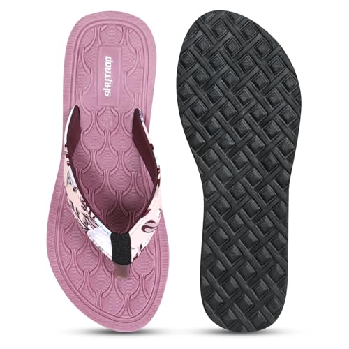 Image of Skytrap Women Blue Nubuck Slippers Flipflop