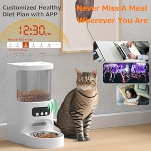 Automatic Cat Feeder with Camera5g24g Wifi Pet Feeder 1080p Hd Cat Food Dispenser with Night Visiontimed Smart App Dog Food Dispenser with 2way Audio for Cat  Dogdetachable for Easy Clean  Cucciolini Doodles Automatic cat feeder with camera5g2 4g wifi pet feeder 1080p hd cat food dispenser with night visiontimed smart app dog food dispenser with 2 way audio for cat  dogdetachable for easy clean   cucciolini doodles