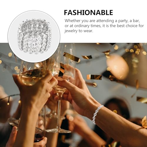 Bague transformable rétractable bracelet double usage pour femme chic - 3